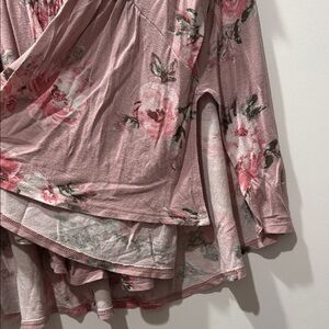 Floral Sleeveless Pink Top